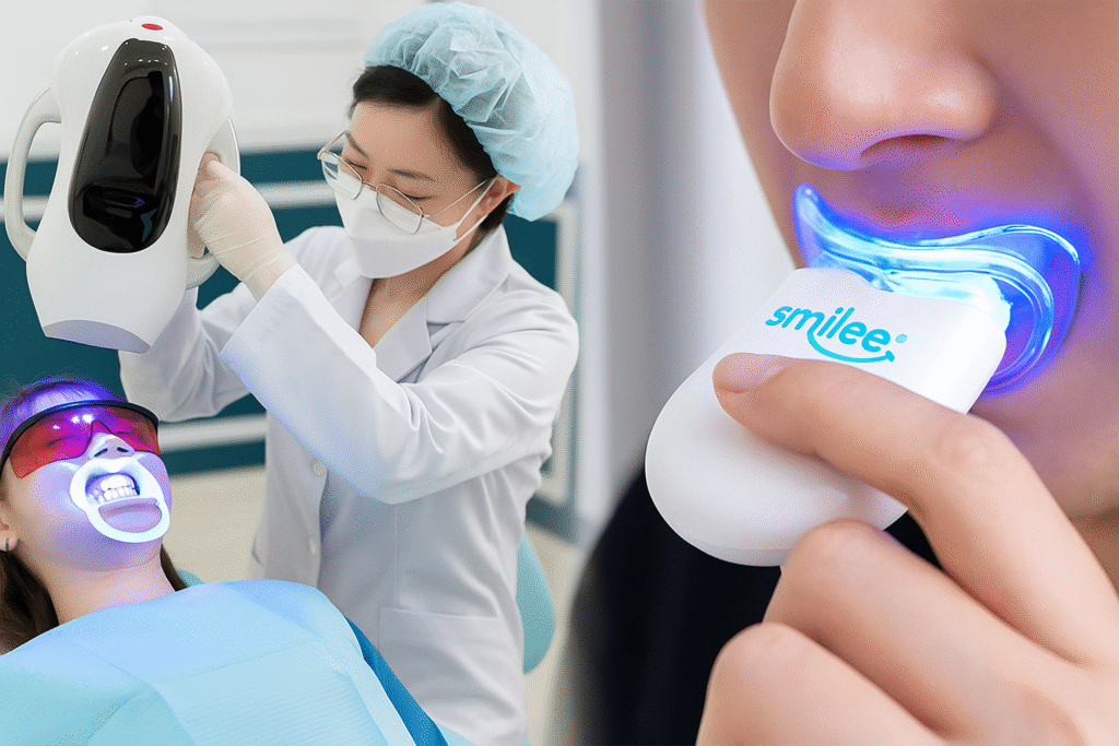 Các Phương Pháp Tẩy Trắng Răng Tại Nhà & Tại Nha Khoa